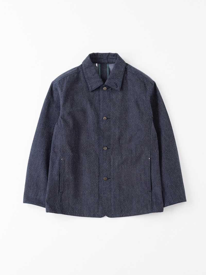 kiivu(キフ) / DENIM WORK JACKET- 12.5oz Rainbow Denim ＋Needles Punch- 26SS