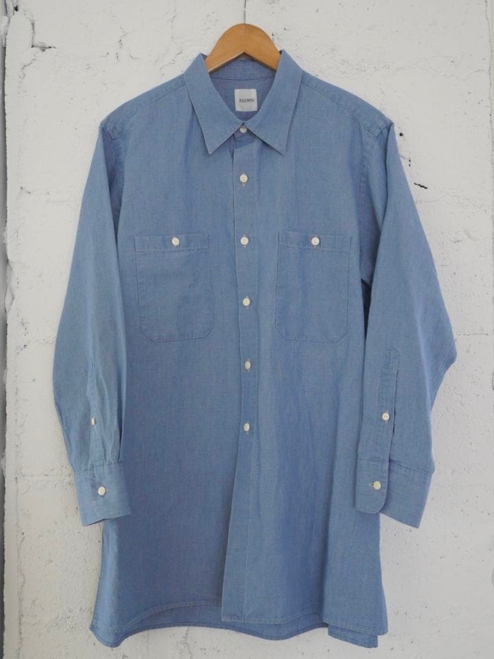 BISOWN (ビソウン) / COTTON LINEN CAMBRAY SHIRTS 26SS