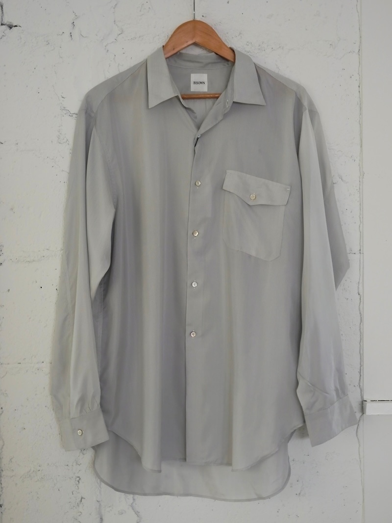 BISOWN (ビソウン) / SILK OFFICER SHIRTS 26SS 