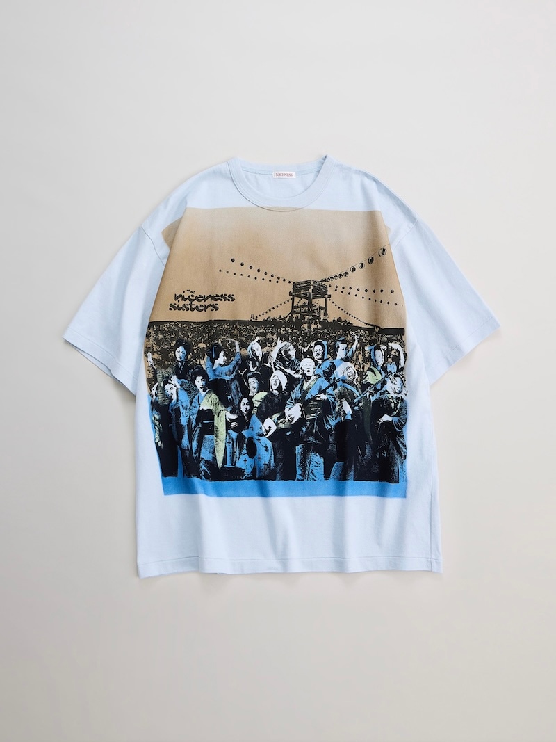 NICENESS(ナイスネス) / ED / エド (ハンドステンシルプリント Tee
