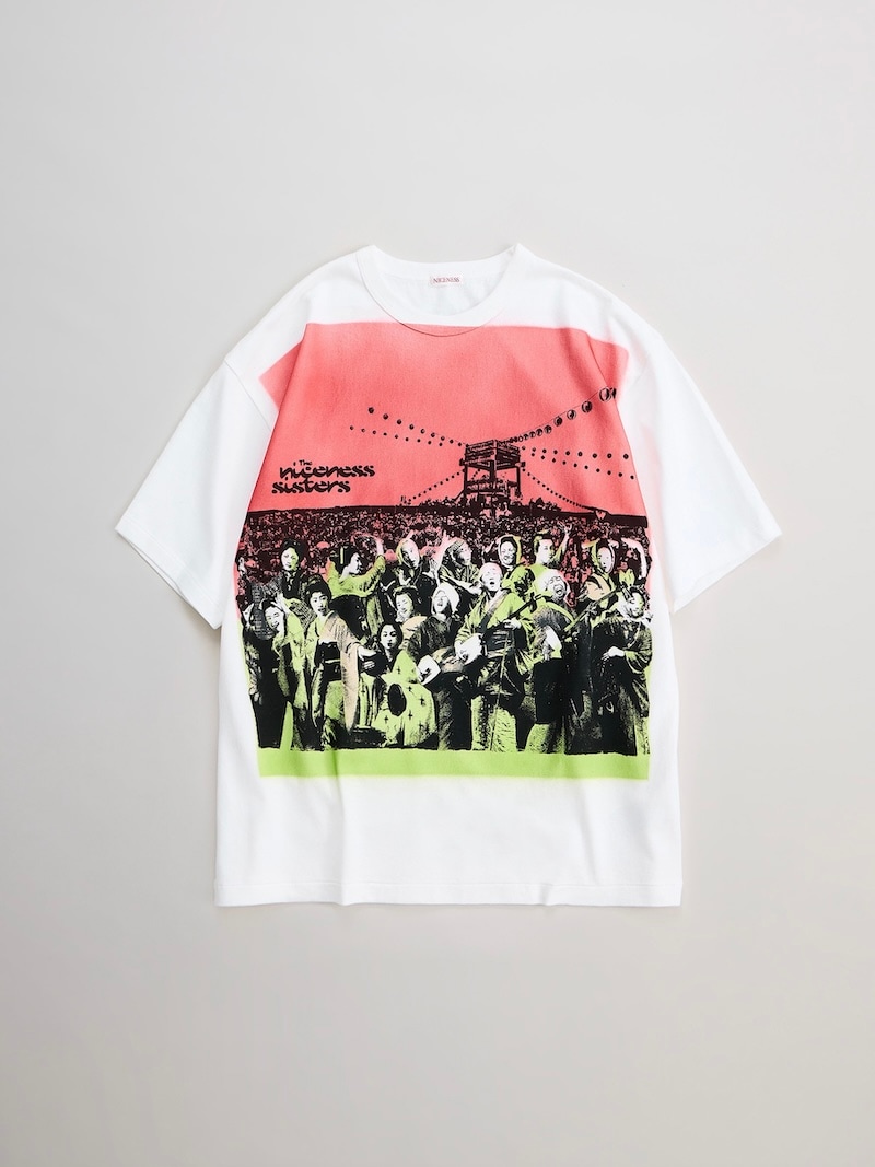 NICENESS(ナイスネス) / ED / エド (ハンドステンシルプリント Tee
