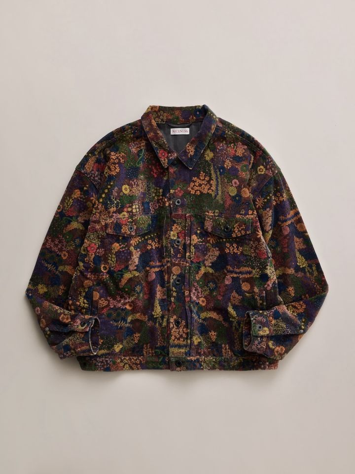 NICENESS(ナイスネス) / P.STERLING / P.スターリング (グラフィカルパターンコードトラッカー) / CHARCOAL / 26AW