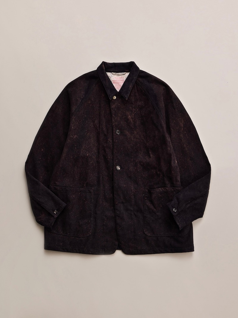 NICENESS(ナイスネス) / LENNOX / レノックス (ギャラクティックブリーチラグランカバーオール) / BLACK / 26AW