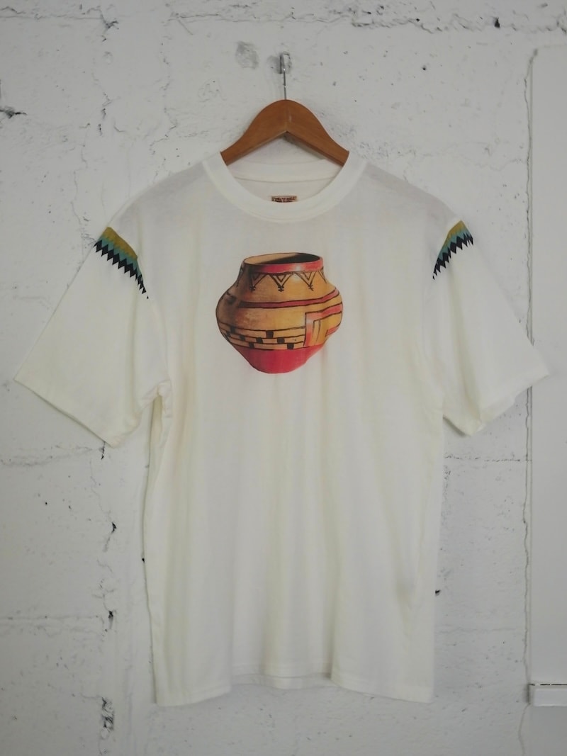 KAPITAL(キャピタル) / 20/-天竺 クルーPAW-WAW-T(ビーンポットpt) / 26SS