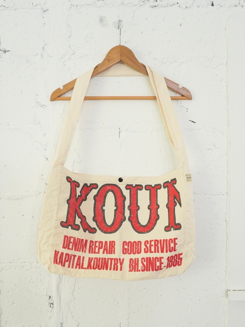 KAPITAL(キャピタル) / 綿ツイル KOUNTRY FACTORY BOOK BAG / 26SS