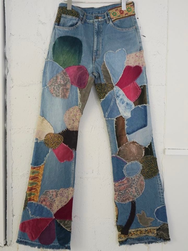 KAPITAL　フレアパンツ Kapital 14oz Denim FATIGUE Baggy Pants (RUSHFIELD Remake), PRO