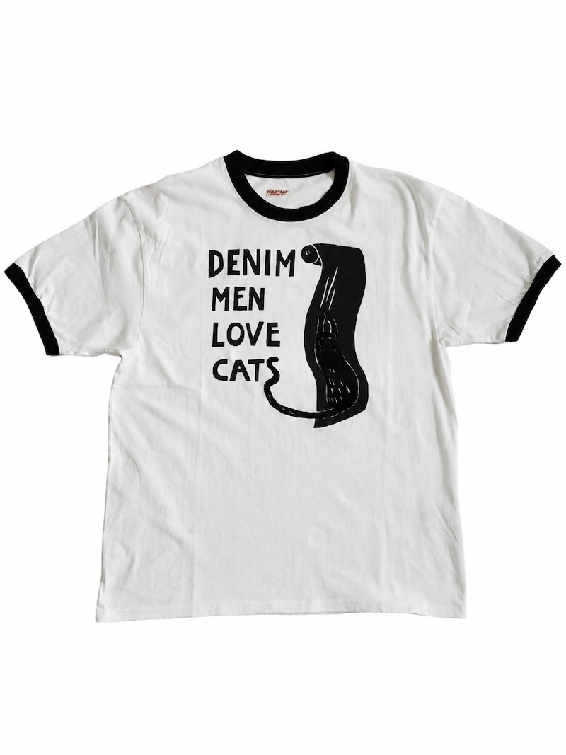 KAPITAL(キャピタル) / 20/-天竺 リンガーT(DENIM MEN LOVE CATS