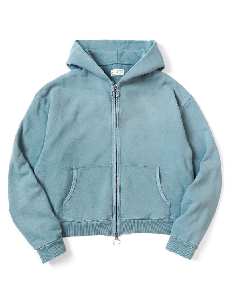 値下げ可　キャピタル KAPITAL タイダイ柄 ジップパーカー L pa2l46XUpb-l6zcwMDQ.jpg?