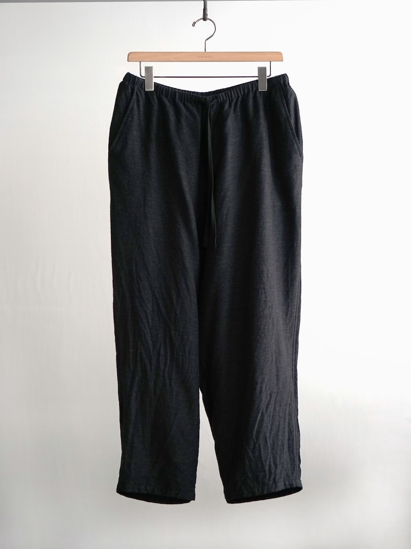 COMOLI(コモリ) / カシミヤシルク テーパードパンツ 26AW