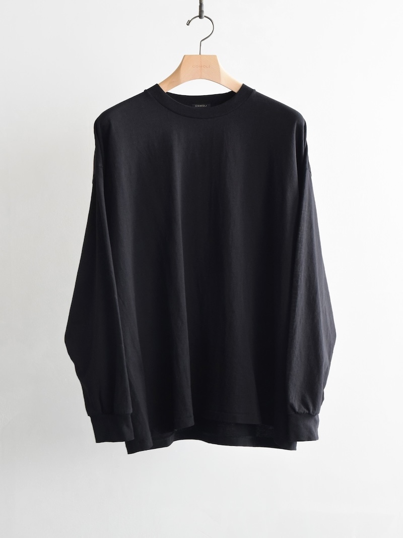 COMOLI(コモリ) / コットンジャージプリント長袖Tシャツ 26AW | 商品