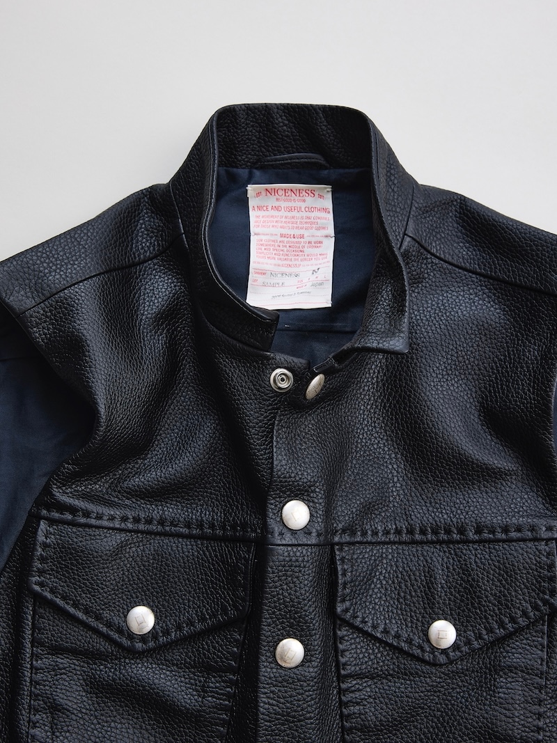 NICENESS(ナイスネス) / DREXCIYA / ドレクスシヤ (トリヨン ヘルズベスト) / BLACK / 26SS