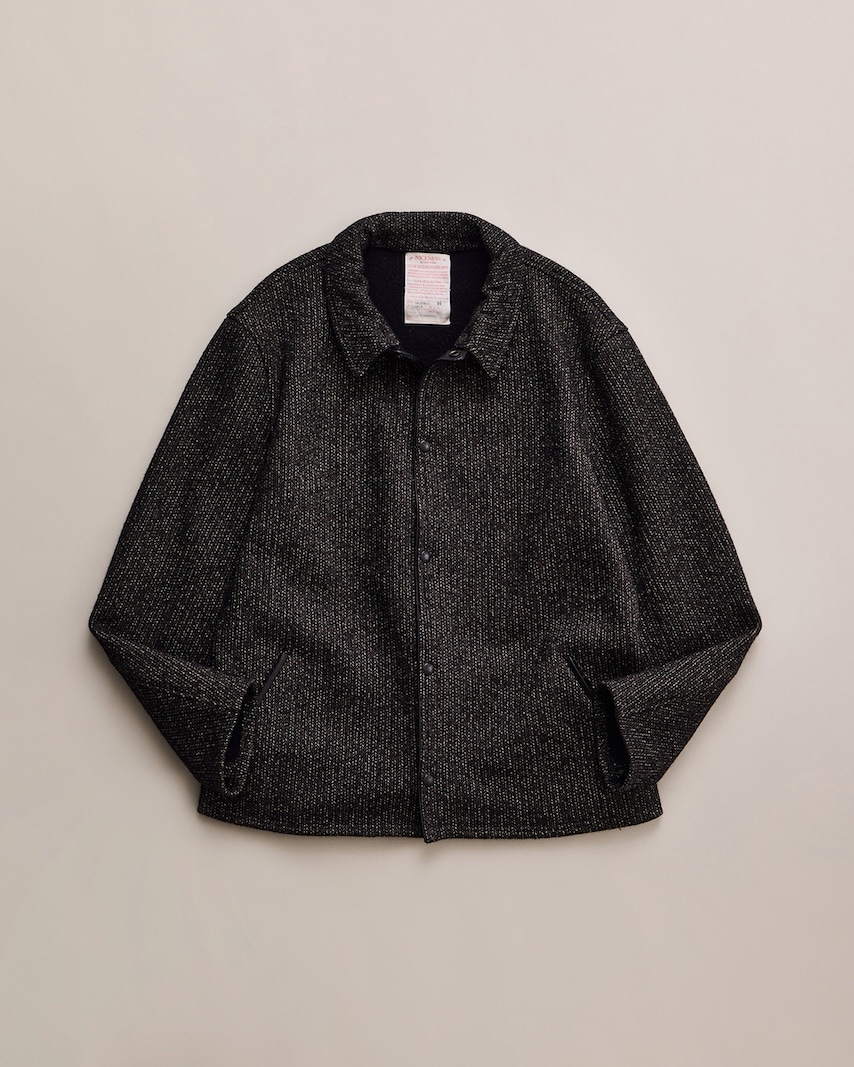 NICENESS(ナイスネス) / BATT / バット (カスリヤーンハーバージャケット) / BLACK / 26AW