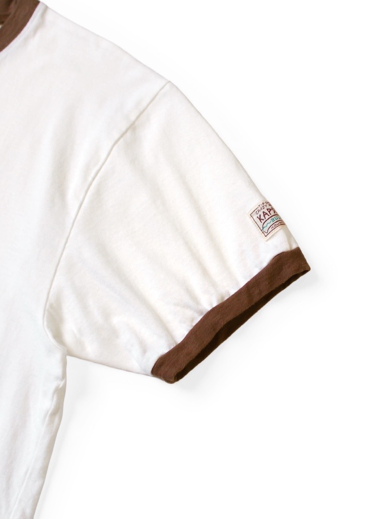 KAPITAL(キャピタル) / 20/-天竺 リンガーT(Yellowknife pt) 25AW