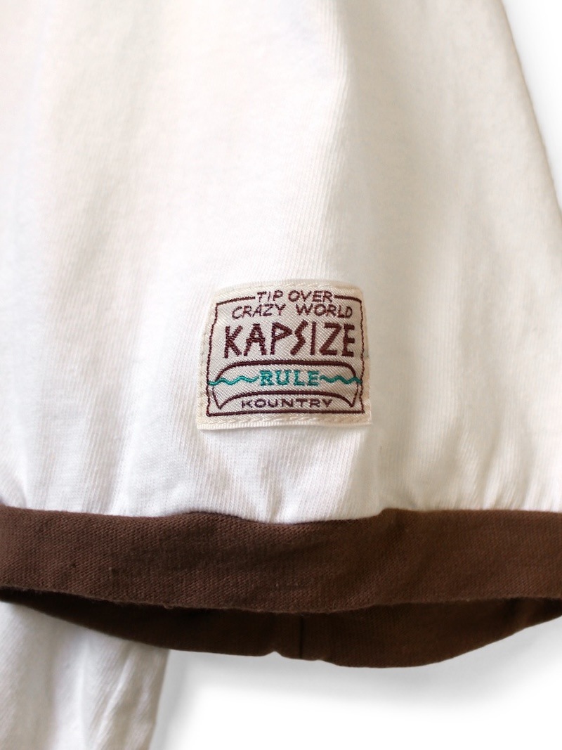 KAPITAL(キャピタル) / 20/-天竺 リンガーT(Yellowknife pt) 25AW