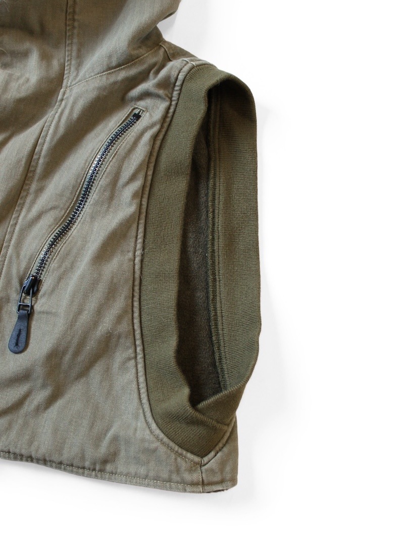 KAPITAL(キャピタル) / へリンボン リングコートライニングフーディー 25AW