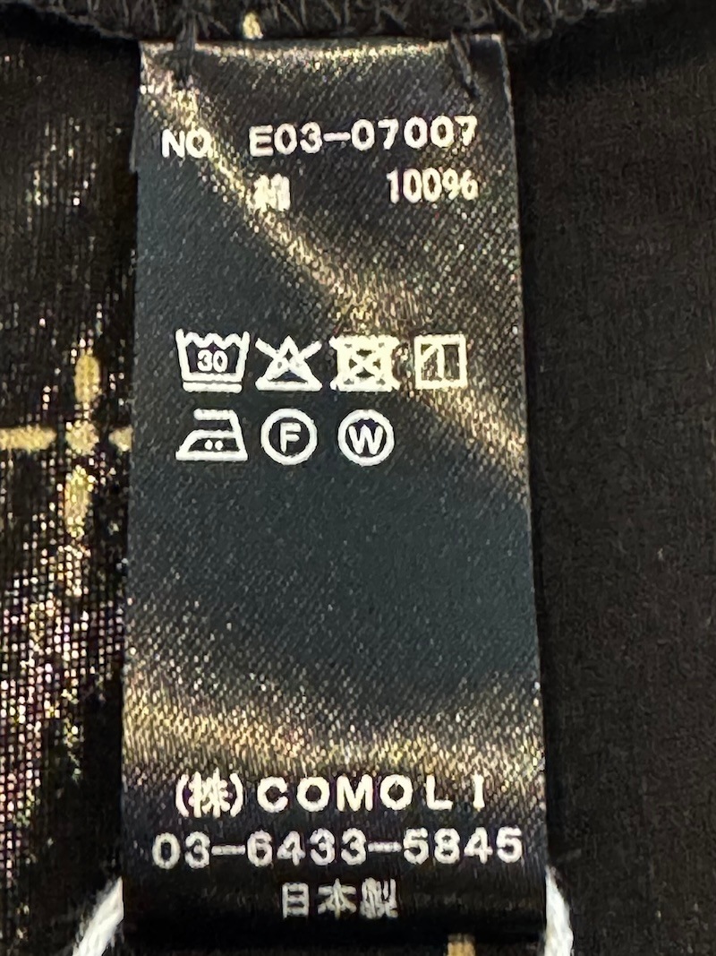 COMOLI(コモリ) / THINコットン ネックウォーマー 26AW