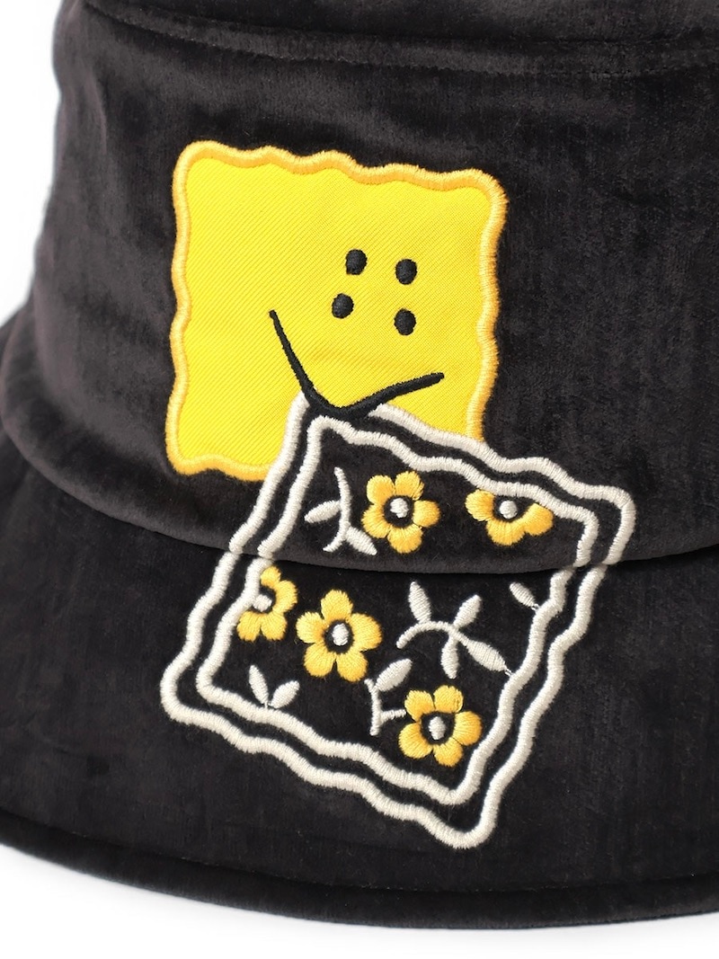 KAPITAL(キャピタル) / 別珍 バケットHAT 短ツバ(PECKISH RAINBOWY) 25AW