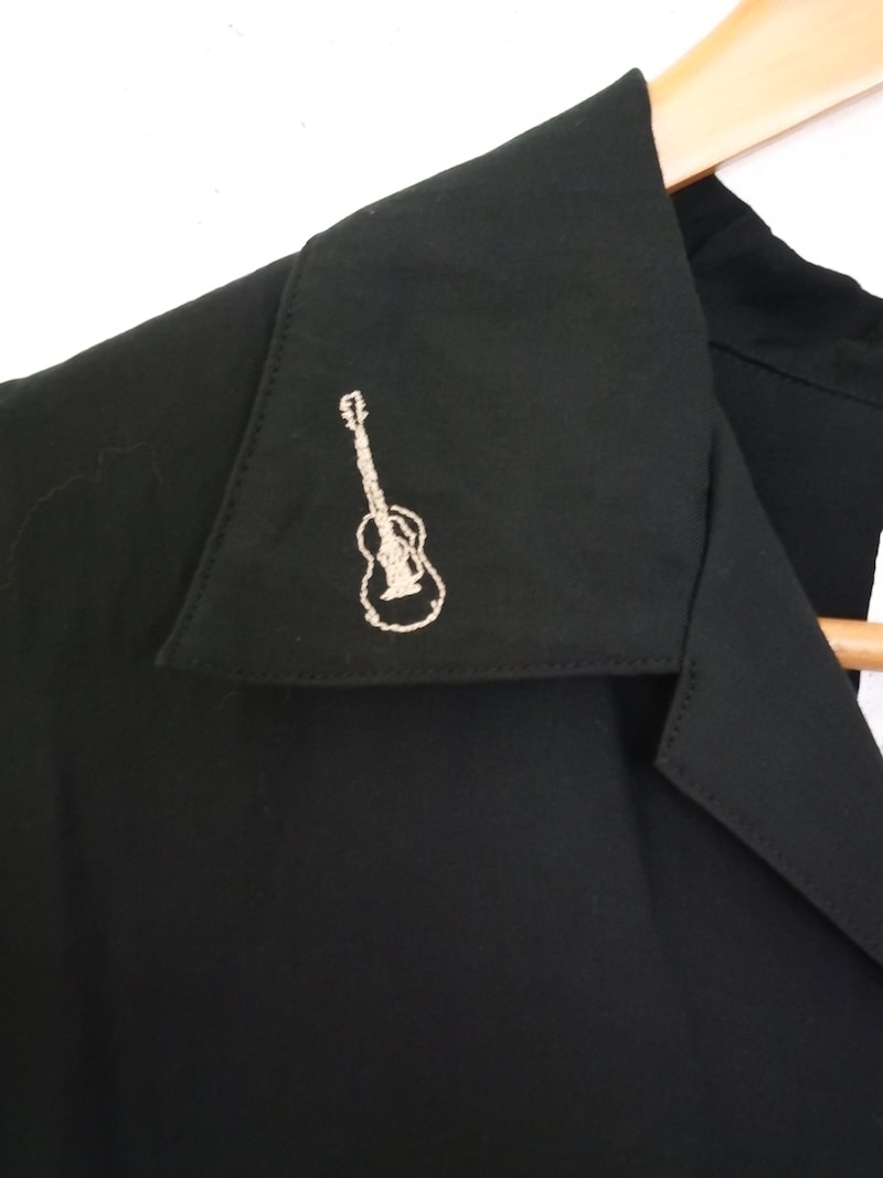 BLACKBIRD (ブラックバード) / open collar shirt (black) 26SS | 商品