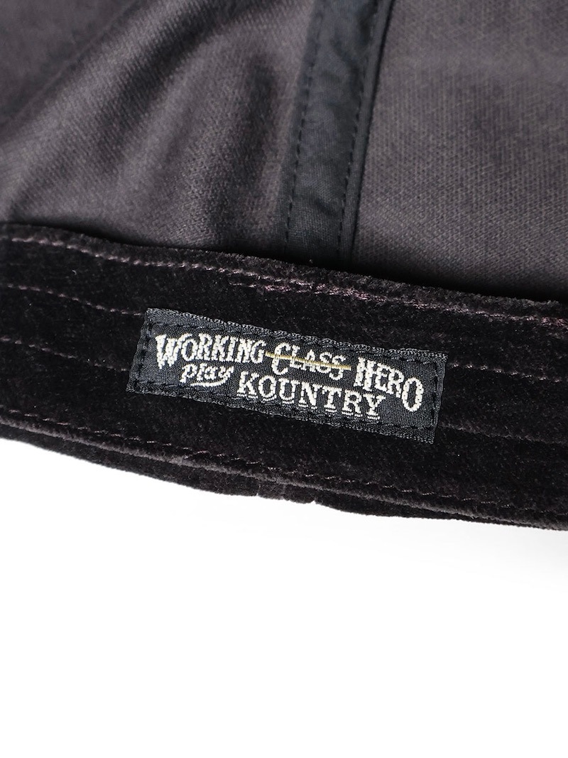 KAPITAL(キャピタル) / 別珍 ベースボールCAP (PECKISH RAINBOWY刺繍) 25AW