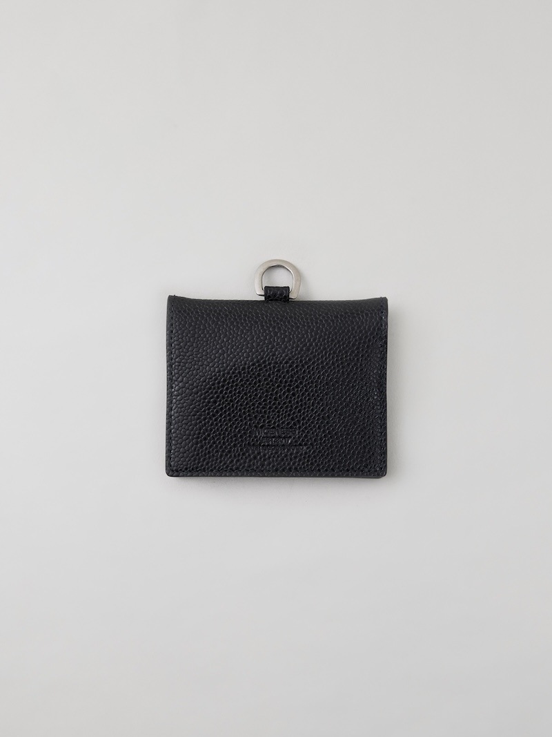 NICENESS(ナイスネス) / BIAFRA / ビアフラ ( カーフレザーLシェイプカードケース ) / BLACK / 25AW
