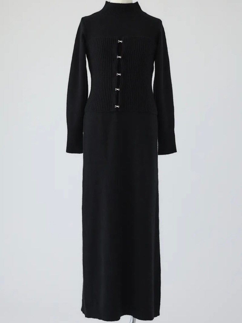 RIM.ARK(リムアーク) / Setting knit dress 25AW