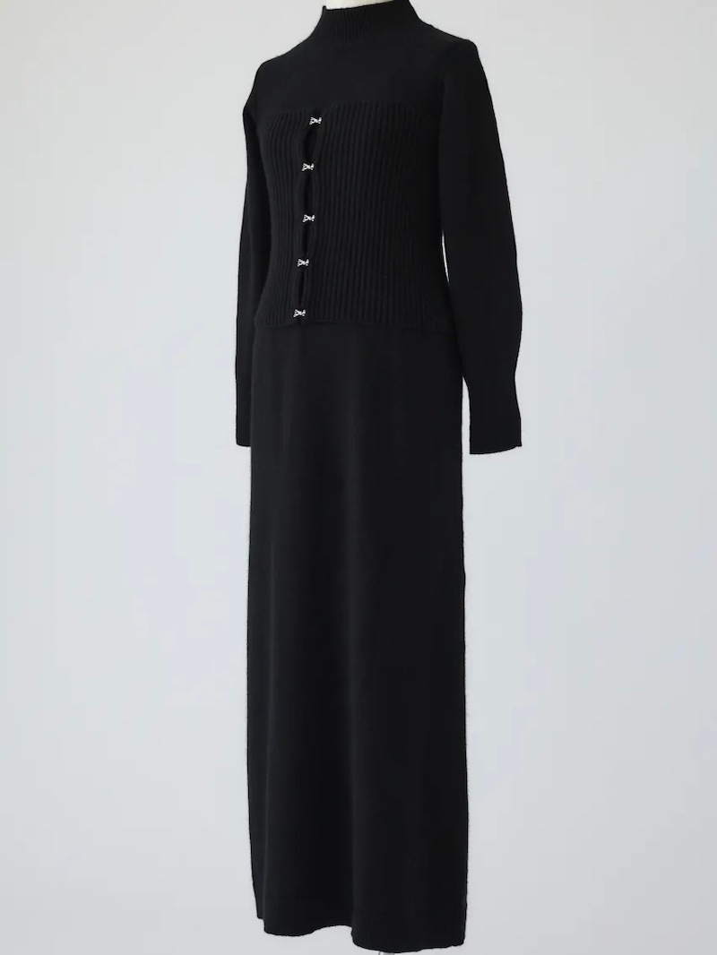 RIM.ARK(リムアーク) / Setting knit dress 25AW