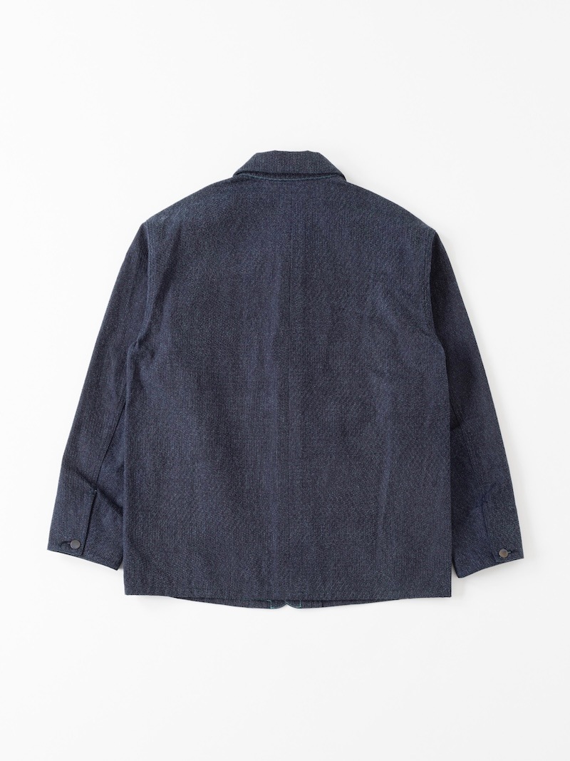 kiivu(キフ) / DENIM WORK JACKET- 12.5oz Rainbow Denim ＋Needles Punch- 26SS