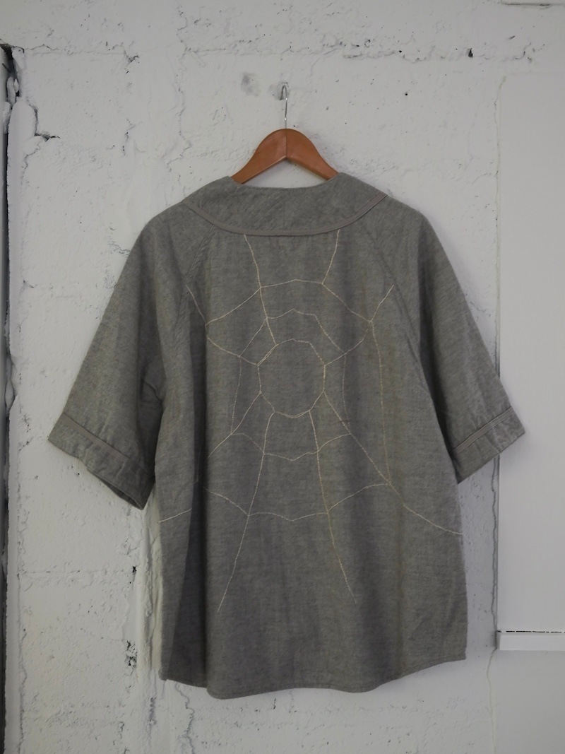 25ss size３　新品　キャピタル　kapital　ベースボールシャツ KAPITAL(キャピタル) / 16/-度詰め天竺 ベースボールシャツ(BONE