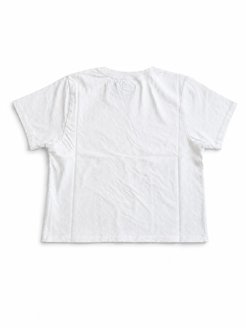 KAPITAL(キャピタル) / 20/-天竺 クロップド T (BIGコンチョ