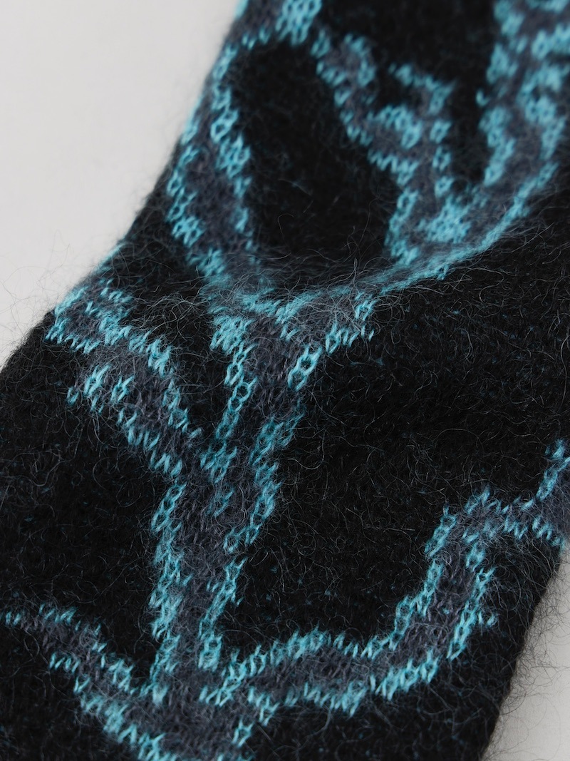 NICENESS RAREBIRD モヘア手袋 NICENESS 新品 RAREBIRD デミグラブ モヘア100％ NN-2504A12