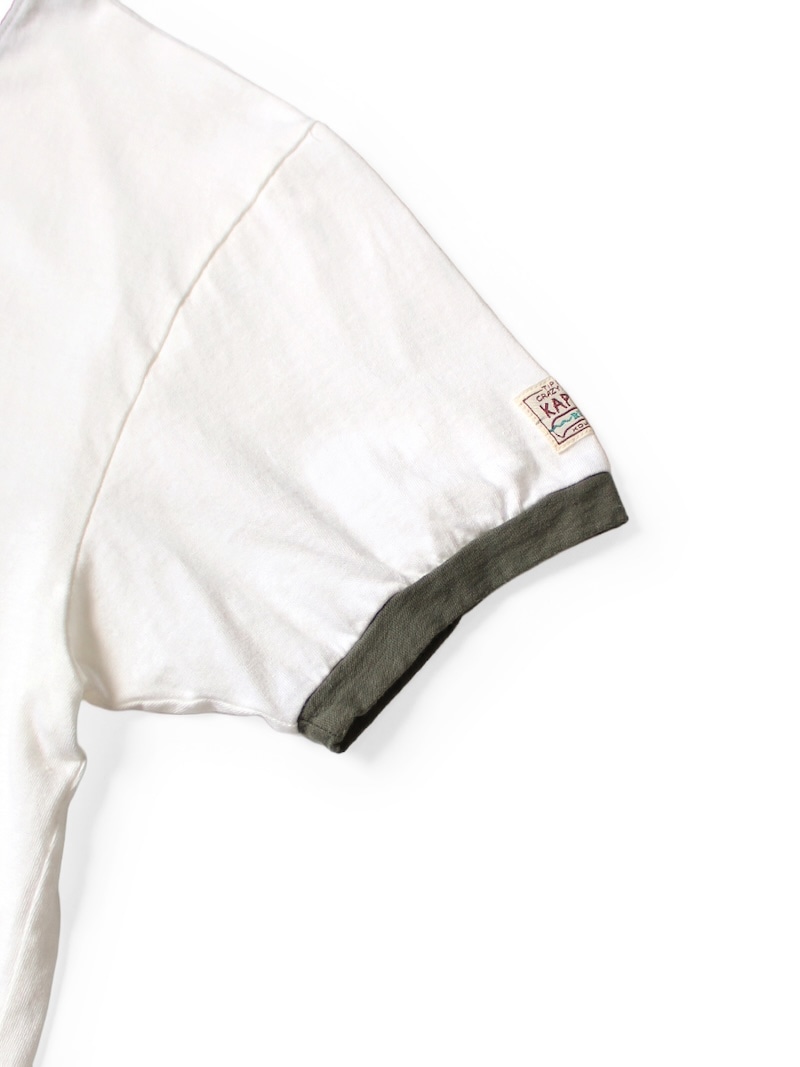 KAPITAL(キャピタル) / 20/-天竺 リンガーT(Pelly Lake pt) 25AW