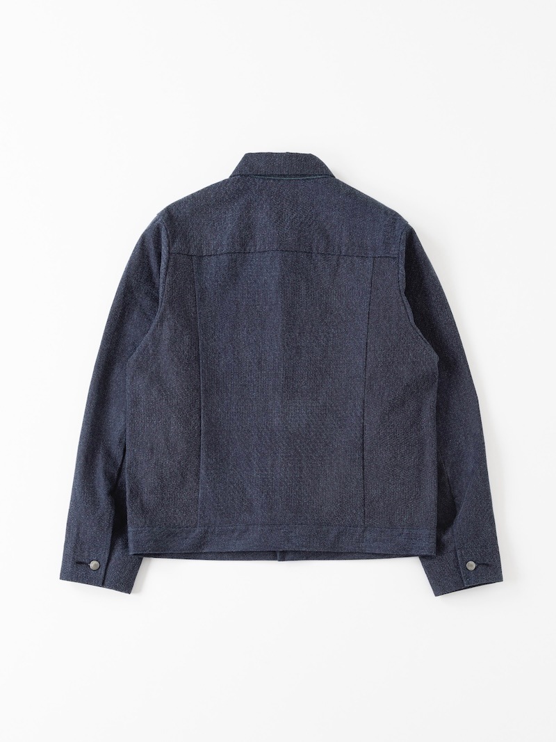 kiivu(キフ) / DENIM TRUCKER JACKET- 12.5oz Rainbow Denim ＋Needles Punch- 26SS