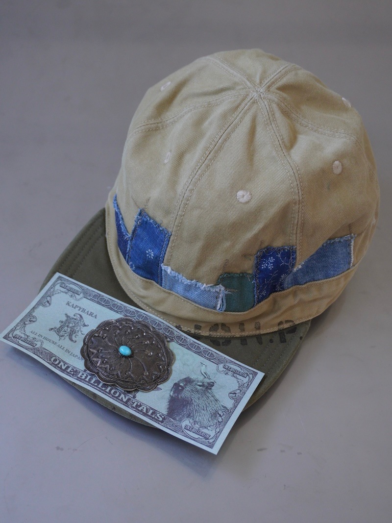 KAPITAL(キャピタル) / ムラチノ ブリムフィールドCAP (BLUE BRICK) / 25AW