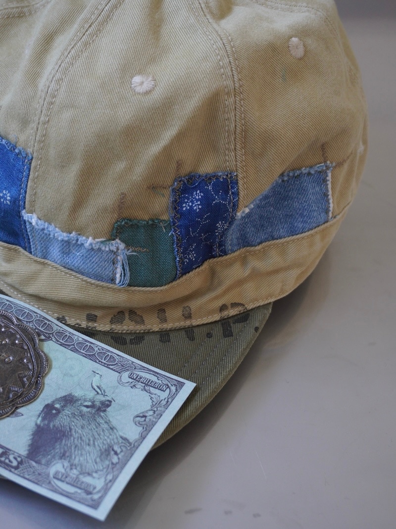 KAPITAL(キャピタル) / ムラチノ ブリムフィールドCAP (BLUE BRICK