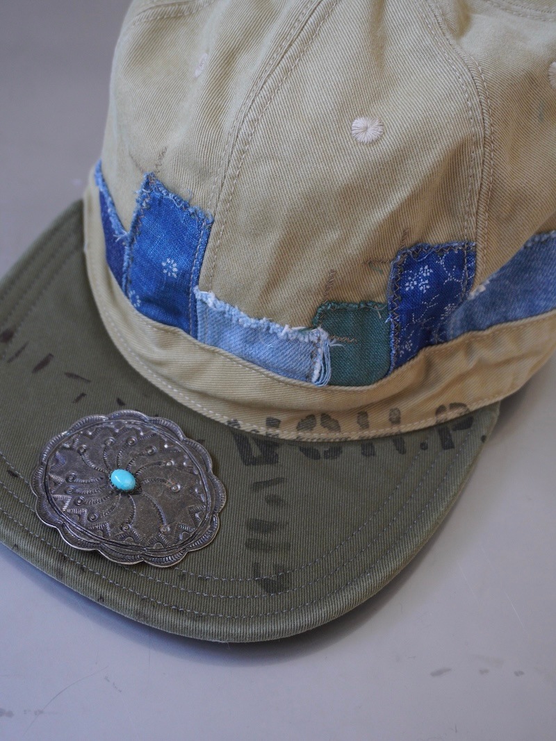 KAPITAL(キャピタル) / ムラチノ ブリムフィールドCAP (BLUE BRICK) / 25AW