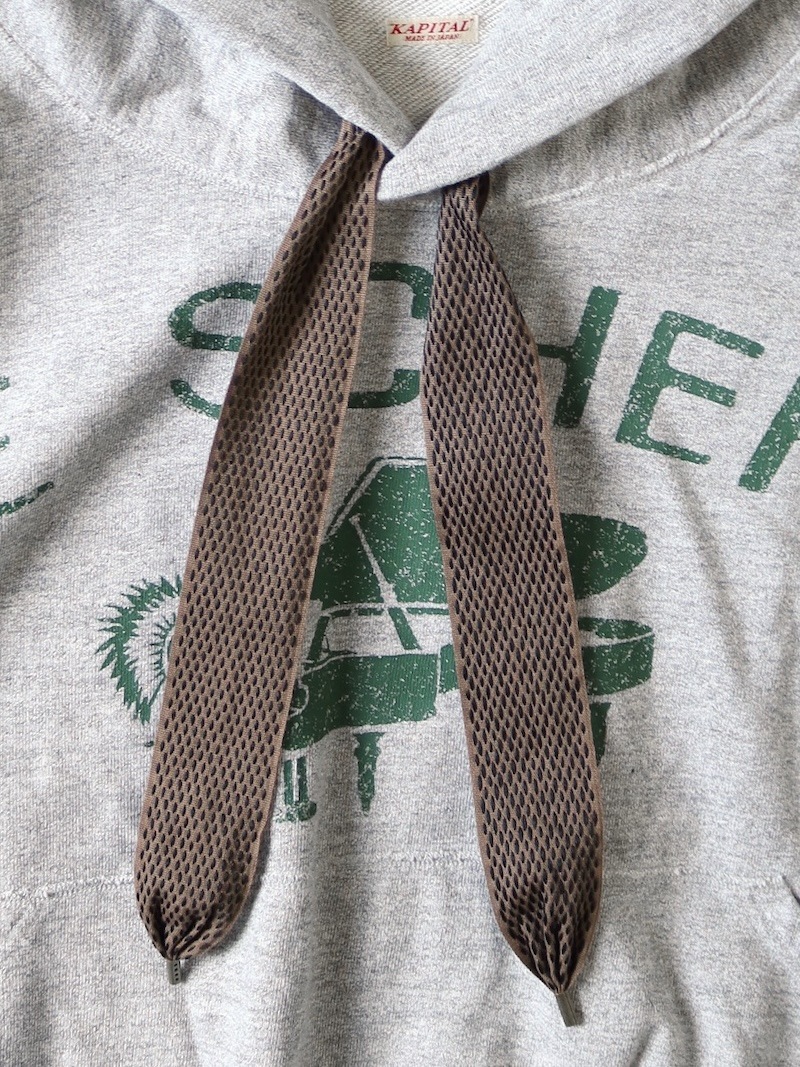 KAPITAL(キャピタル) / TOP 裏毛 デビルフードパーカー (LIFE SCHERZOpt) / グレー / 25SS 