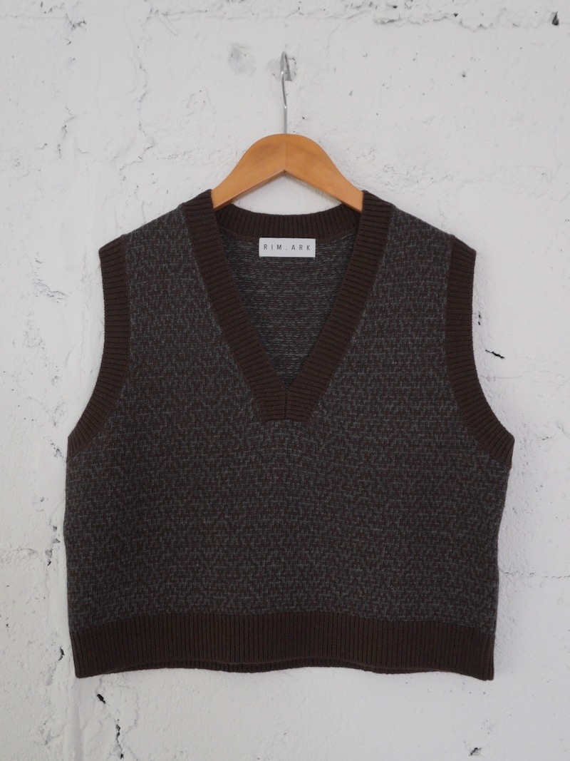 トップス RIM.ARK / Tailored vest RIM.ARK(リムアーク) / Classical knit vest 25PF | 商品一覧