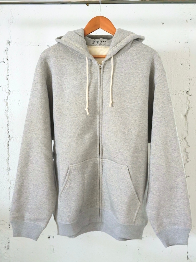 I AM WHAT I AM「zip Up Sweatshirt - GRAY」 I AM WHAT I AM「zip Up Sweatshirt - GRAY」