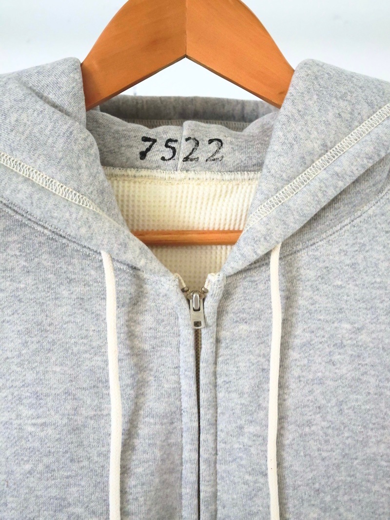 AVIREX7522 / ZIPUP HOODIE GREY 25AW | 商品一覧,BRANDS,AVIREX7522