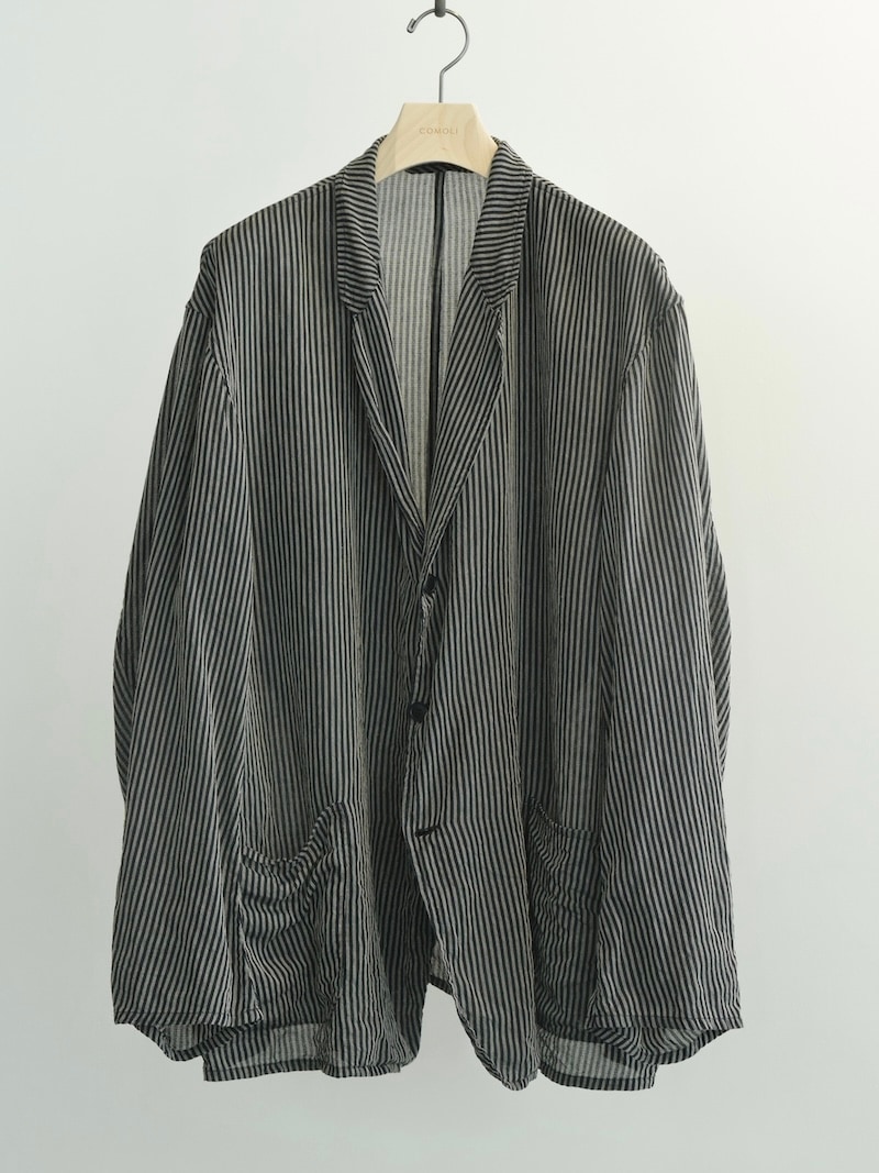 COMOLI 26SS ストライプ ジャケット 1 D01-01035 コモリ COMOLI(コモリ) / ストライプ ジャケット 26SS | 商品一覧,BRANDS,COMOLI