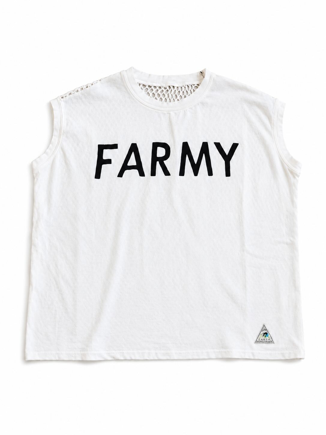 KAPITAL(キャピタル) / 20/-天竺 カタビラノースリーブ BIG-T(FARMYpt