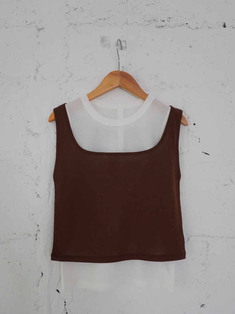 Ameri VINTAGE - RIM.ARK(リムアーク)のDeformation knit tops RIM.ARK | Asymmetry knit tops (KNITWEAR ) |RIM.ARK ONLINE STORE