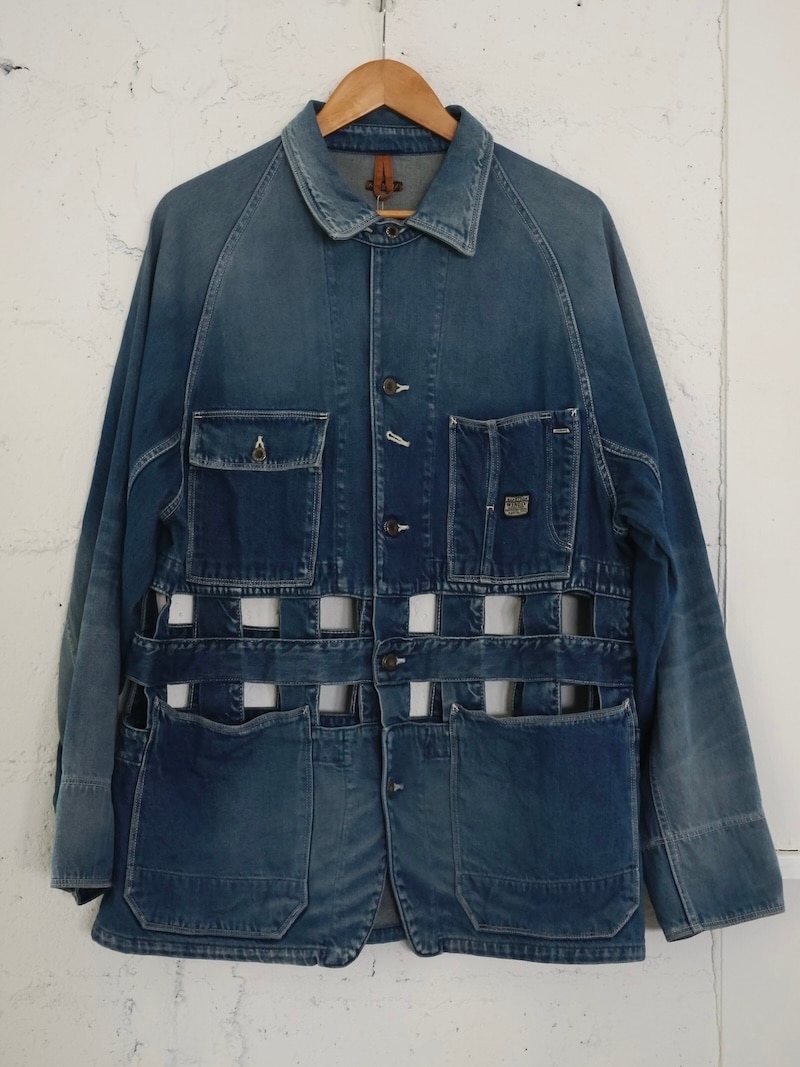 【希少】KAPITAL デニム カバーオール キャピタル　サイズ4 KAPITAL(キャピタル) / 11.5ozデニム ウィンドペンCACTUSカバーオール