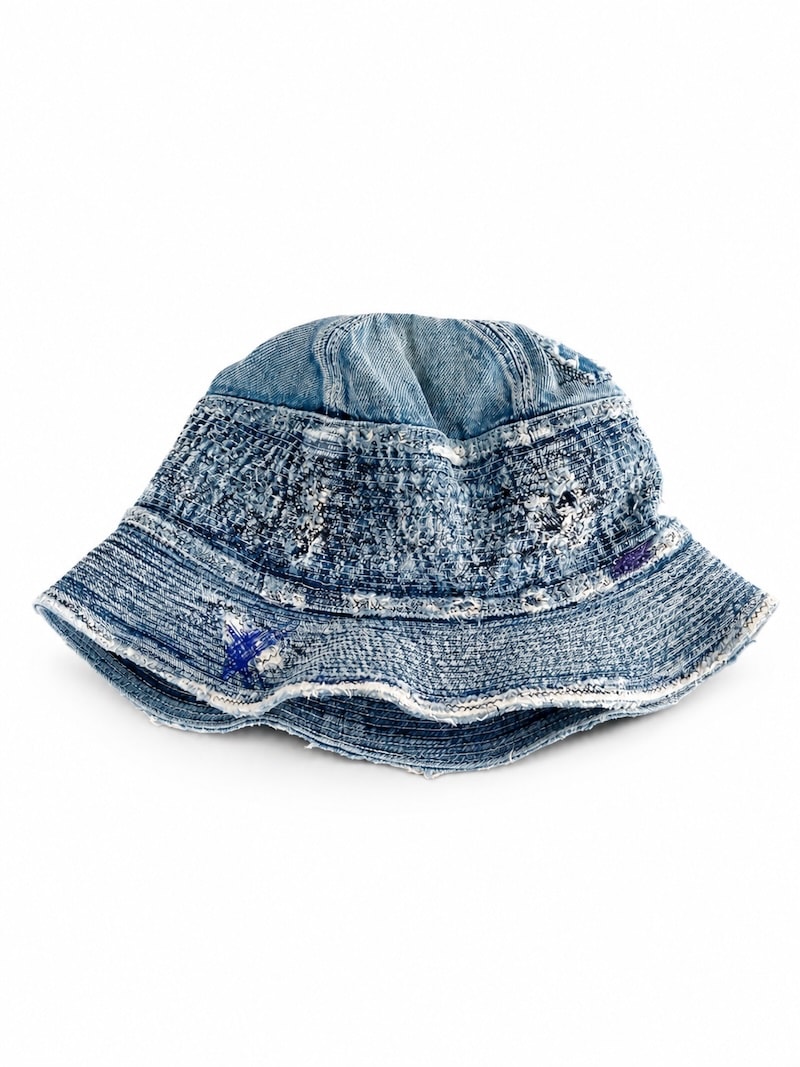 KAPITAL(キャピタル) / 11.5ozデニム 老人と海HAT (クラッシュリメイク) 26SS