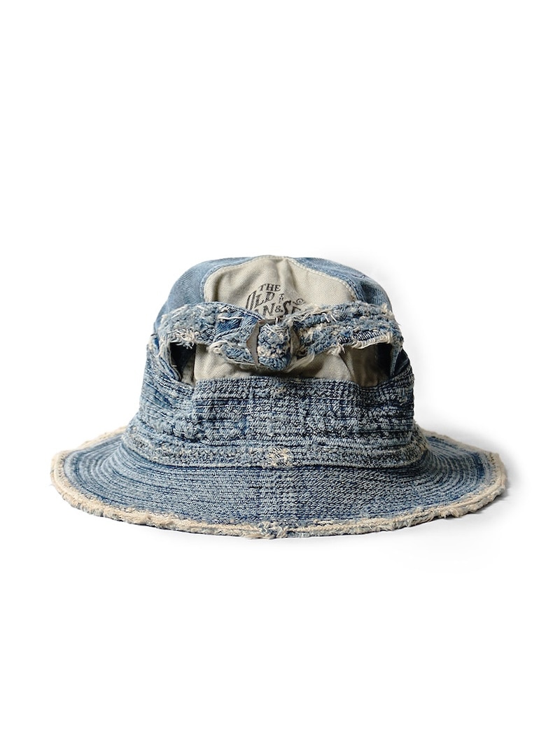 KAPITAL キャピタル 老人と海 デニム ハット KAPITAL(キャピタル) / 11.5ozデニム 老人と海HAT (クラッシュ