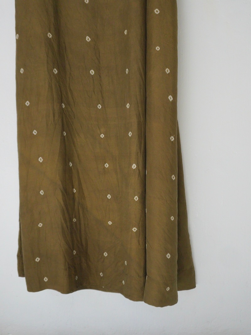 TADO (タド) / KUSHI CAMI DRESS - MOSS MARIGOLD