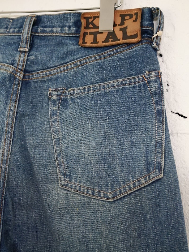 KAPITAL(キャピタル) / 13.5ozジンバブエデニム 5P モンキーTH (ZIP仕様) 25AW