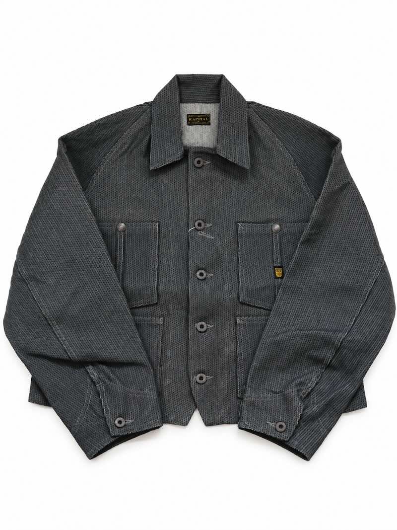 KAPITAL(キャピタル) / 10.2ozセンチュリーデニム クロップドWINDY チョアJKT / No.7-S / 26AW