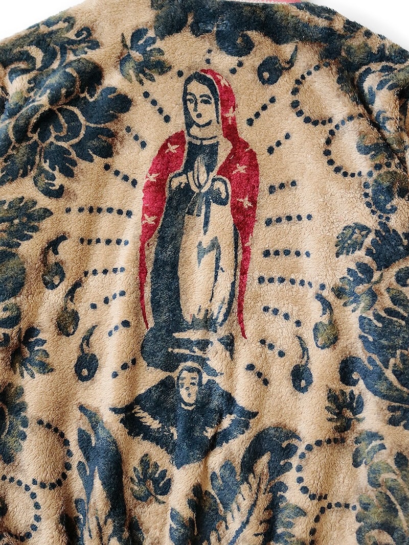 【美品】Kapital レディースジャケット KAPITAL(キャピタル) / ダマスク柄フリース ZIPブルゾン (バージン