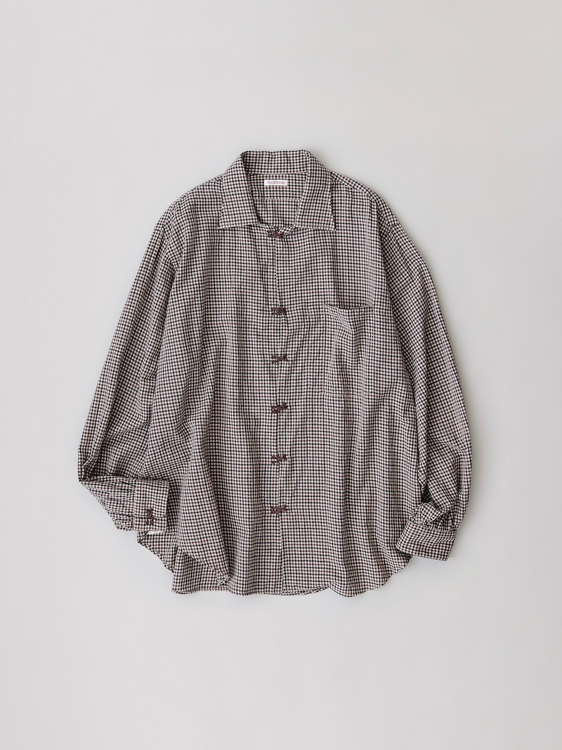 NICENESS(ナイスネス) / SWISH / スウィッシュ (ホックシャツ)/ BEIGE 